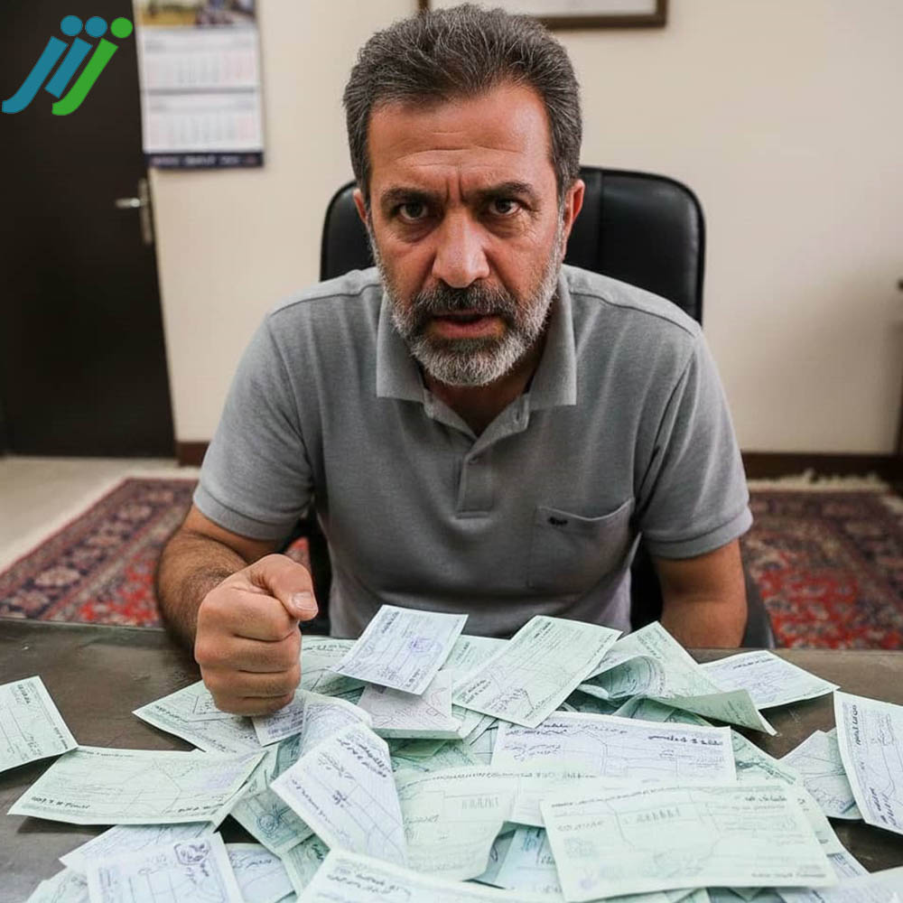 naji job نحات از ورشکستی